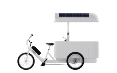 E-bike per lo street food a pannelli solari: l’idea di una startup italiana