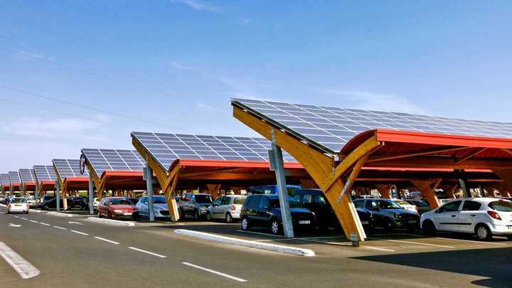 francia fotovoltaico parcheggi